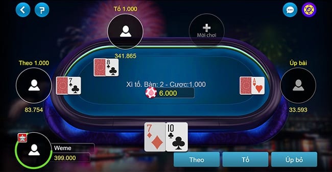 Cách chơi bài Xì tố - Game bài HOT nhất hiện nay không thể bỏ qua