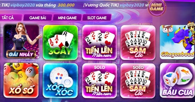 Nổ hũ không khó khi tham gia vào nhà cái TikVip Club