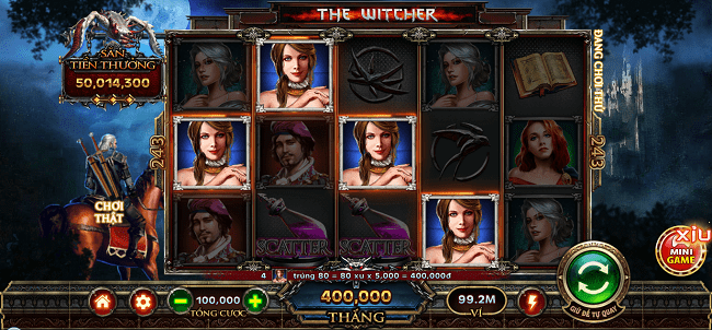 Tải game The Witcher - Game Slot đổi thưởng uy tín 2020