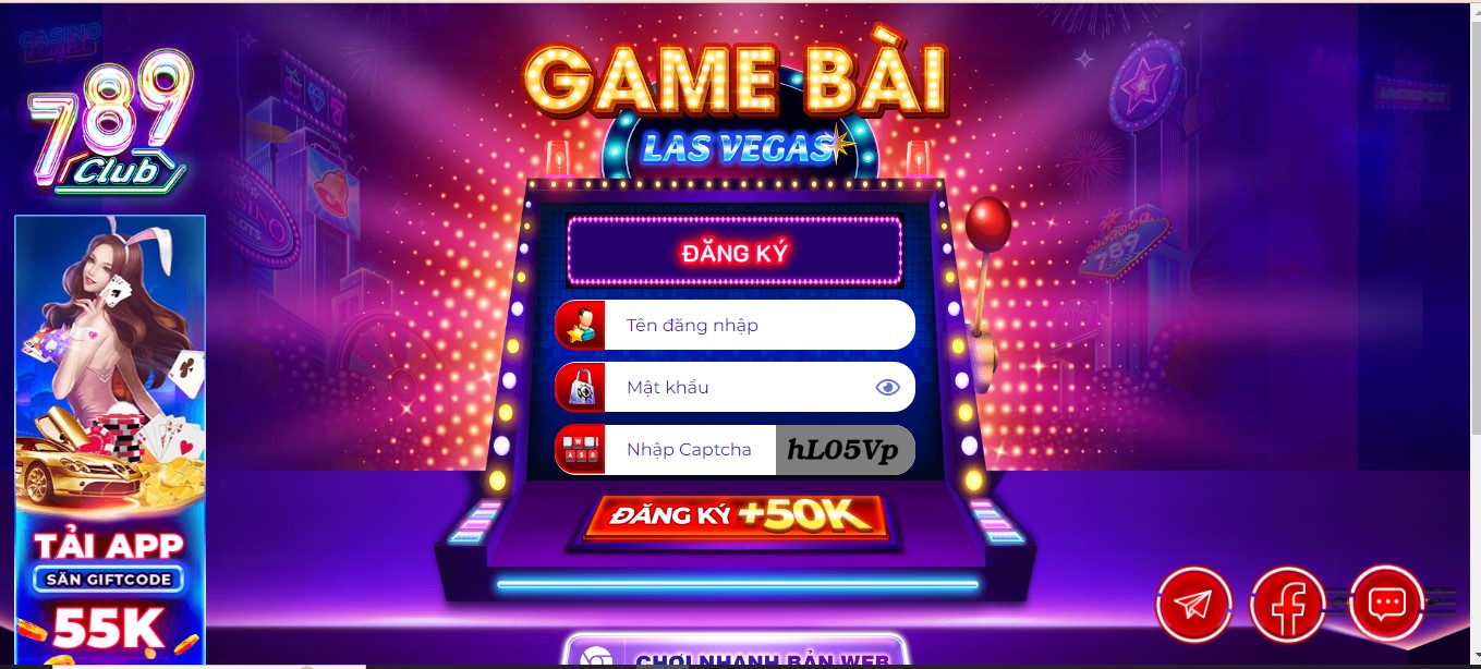 Đăng ký tài khoản 789 Club