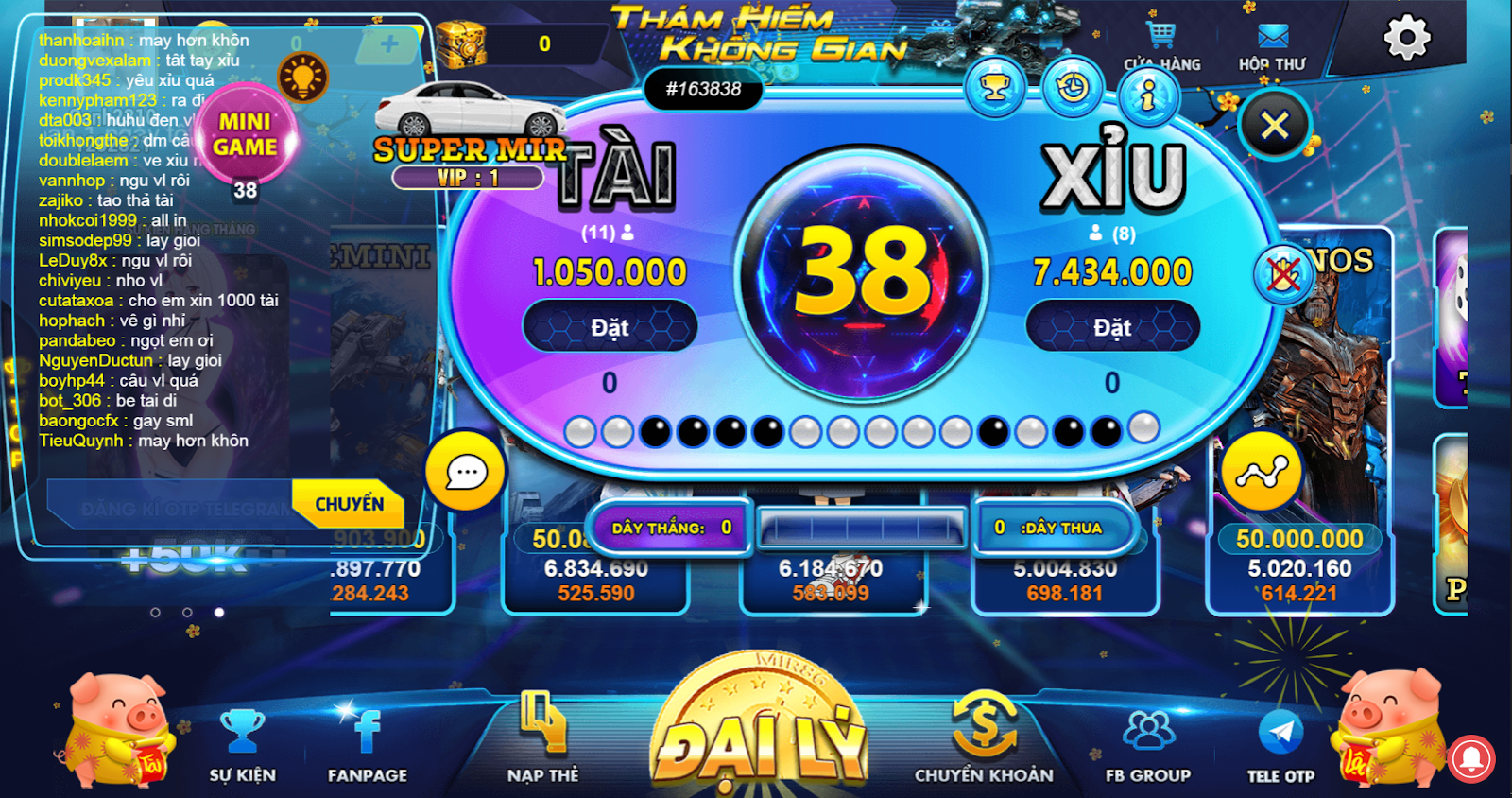 Mir86 club – Chơi game giải trí vừa vui vừa hốt thưởng mỏi tay
