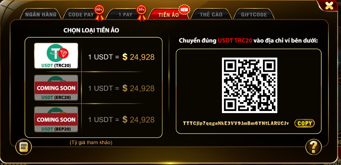 Yo88 nạp tiền nhanh gọn