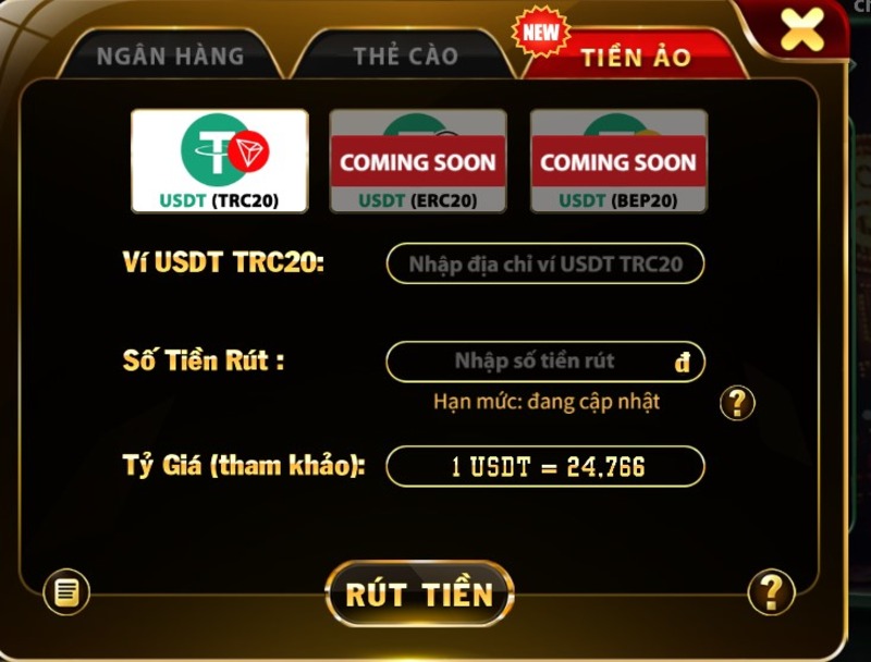 rút tiền nhanh Top88