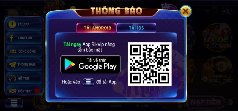 Rikvip cổng game giải trí an toàn và uy tín