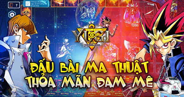 Trải nghiệm ngay Game chơi bài Yugioh với trận đấu bài ma thuật 
