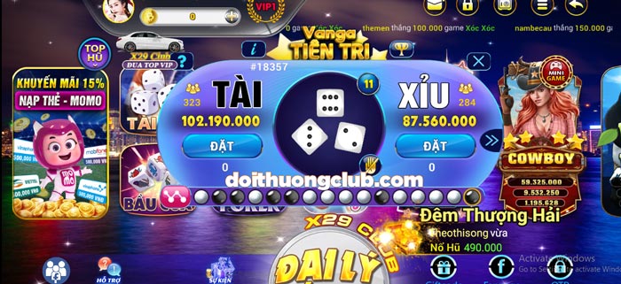 X29 Club tai xiu