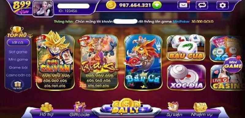 Tỷ lệ chiến thắng vượt trội so với những cổng game khác