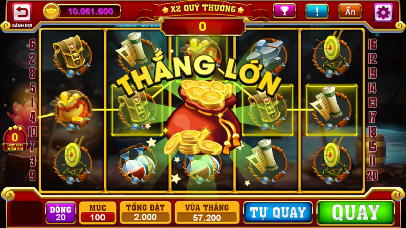 Game slots nổ hũ là khu vực chơi chủ đạo của địa chỉ này
