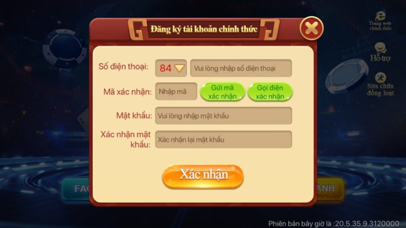 Cách đăng ký tài khoản mới 