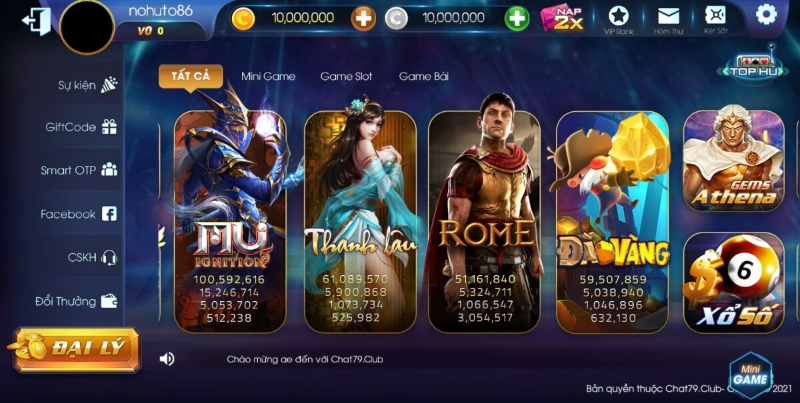 Game slots đổi thưởng