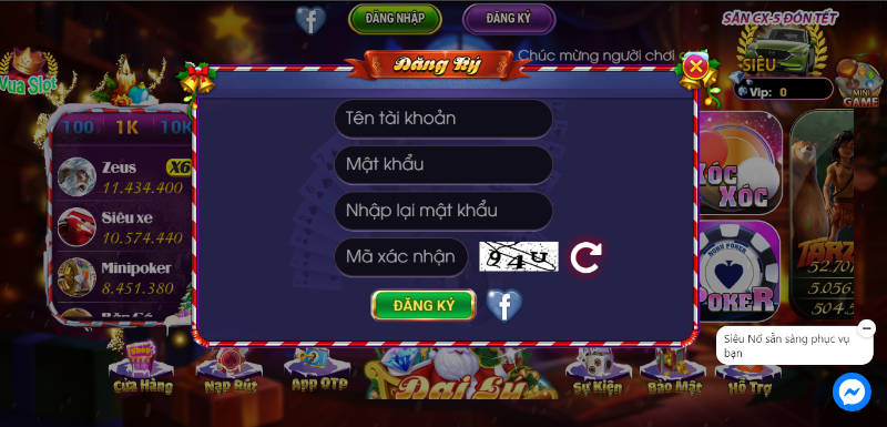 Đăng kí tài khoản/đăng nhập