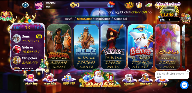 Đa dạng các thể loại trò chơi