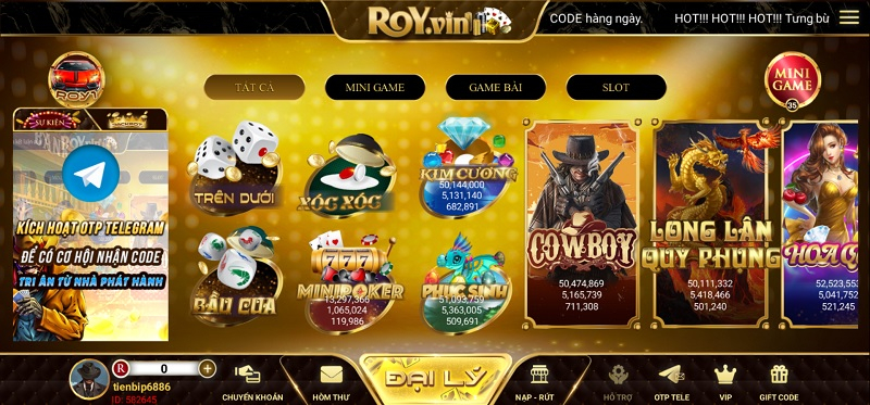 Kho game siêu khủng chỉ có tại Royvin 