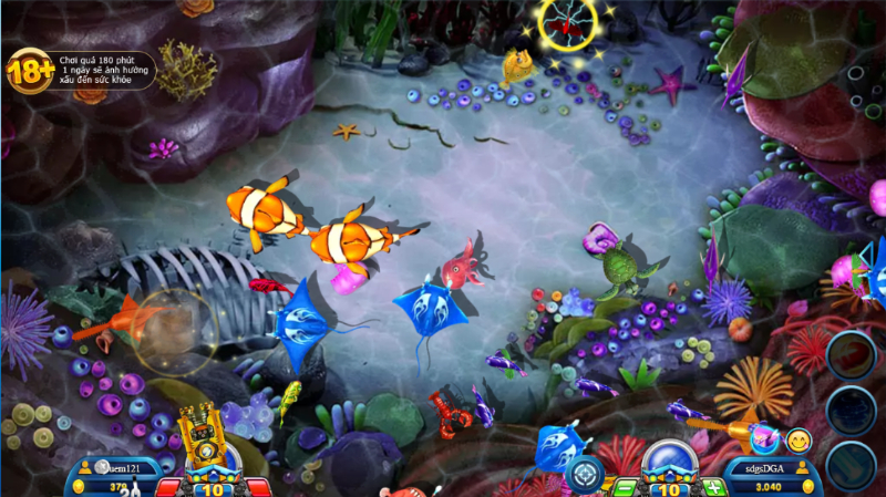 Game bắn cá Sanrongvang trả thưởng siêu tốc