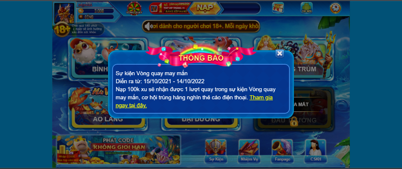 Đăng ký tài khoản Sanrongvang