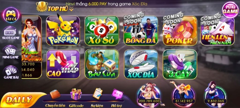 Mini game cực cuốn hút