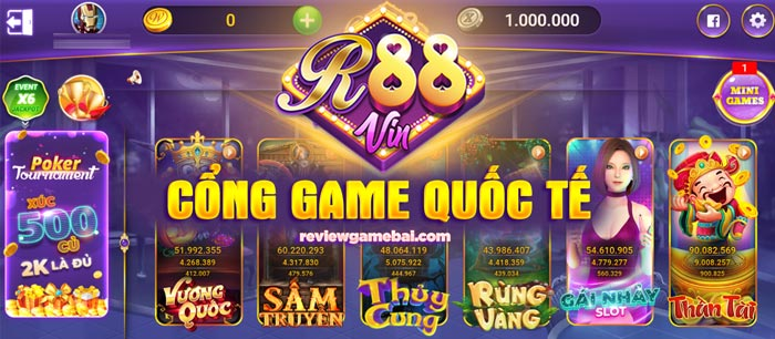 Cổng game R88vin có uy tín không?