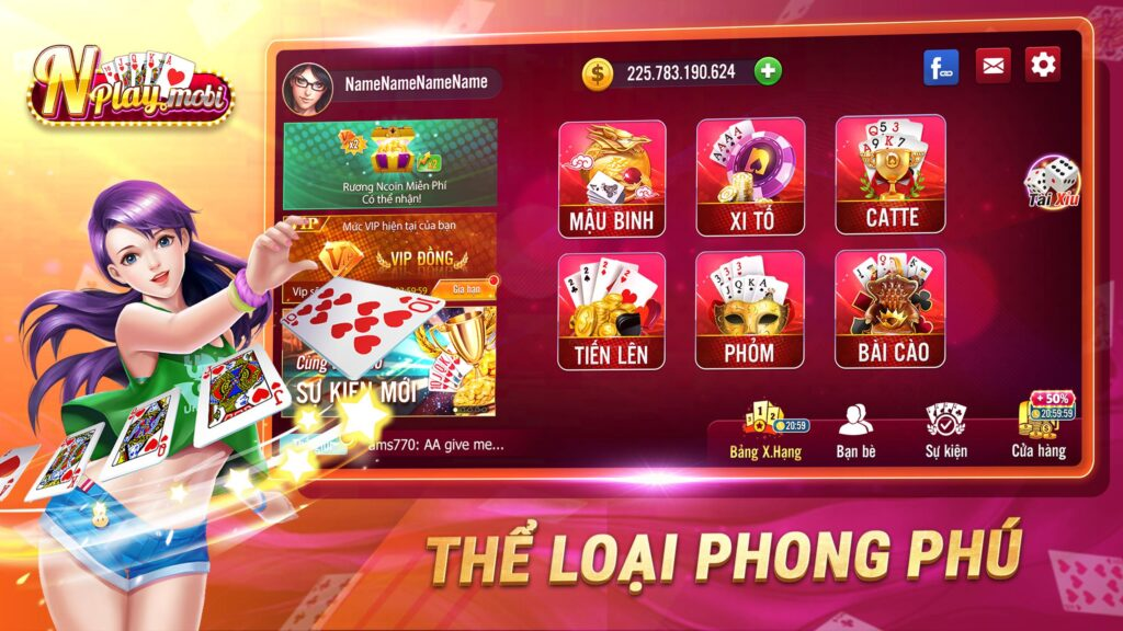 Kho game tại Nplay.mobi