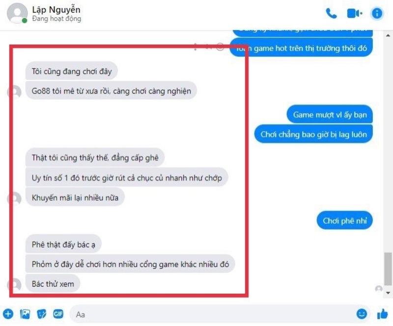 Đánh giá và phản hồi của người chơi về