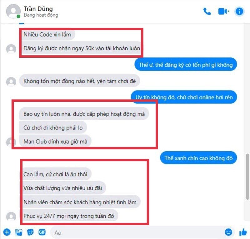 Đánh giá và phản hồi của người chơi về Man Club