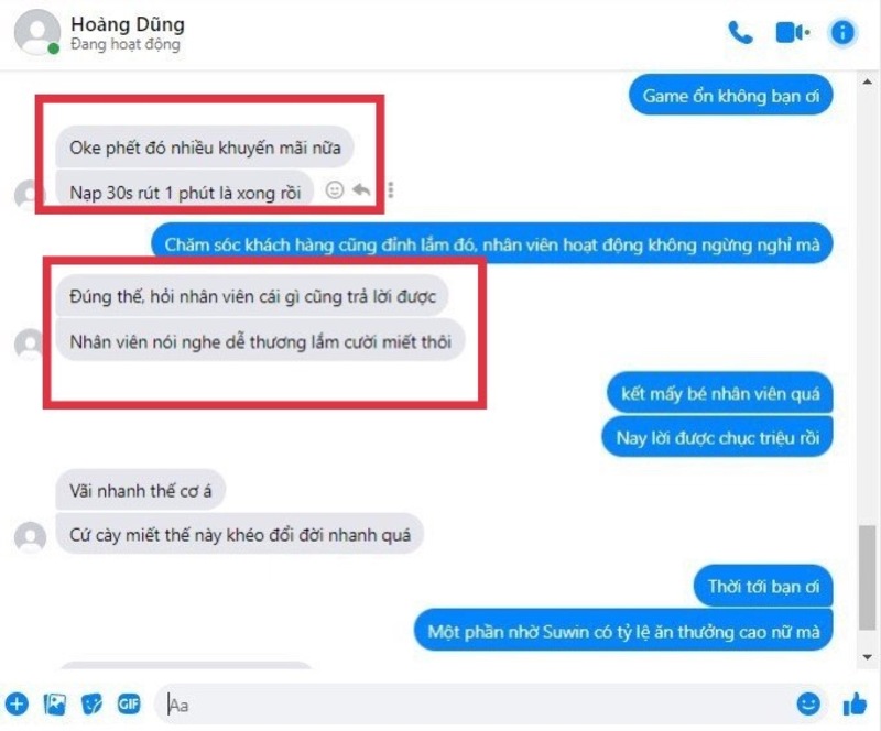 Đánh giá và phản hồi của người chơi về Sunwin