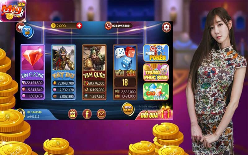 Chơi game vui nhận ngay mã code giá trị tại Mig35 Giftcode 