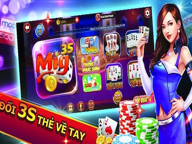 Chơi game vui nhận ngay mã code giá trị tại Mig35 Giftcode 