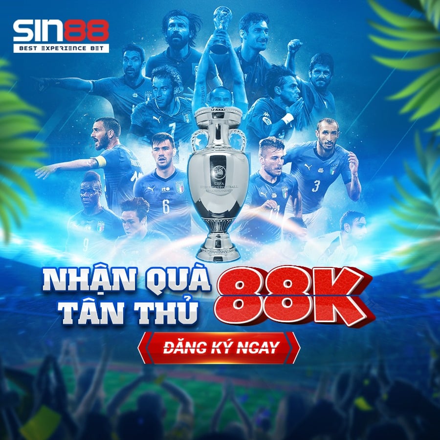 Sin88 Giftcode: Đăng ký ngay nhận Giftcode cực lớn cực hấp dẫn 