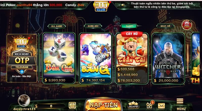 Review chân thực nhất về sân chơi săn thưởng nohu Hit club