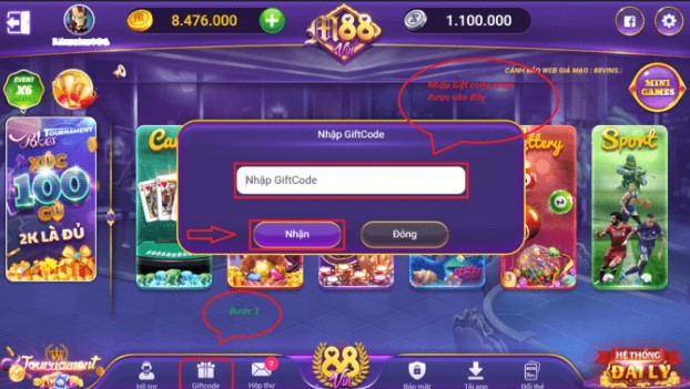 88Vin Giftcode Hướng dẫn chi tiết cách nhận mã dự thưởng nhà cái