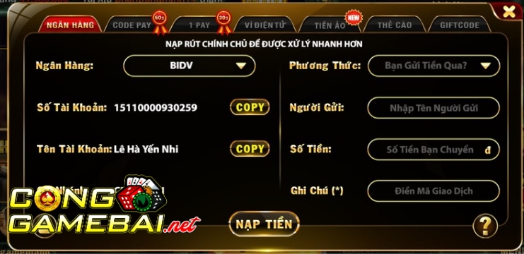 Thanh toán nhanh gọn và tiện lợi